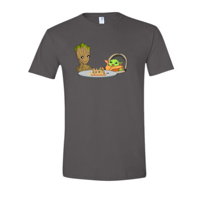 Groot and Baby Yoda Playing Chess Thumbnail